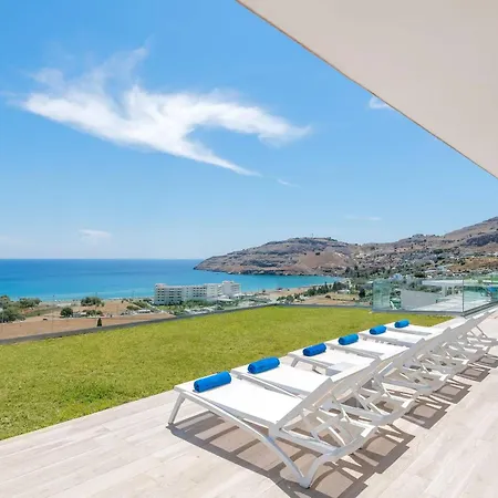 Executive Rhodes Kastro Stunning Sea Views 3 Bedrooms Βίλα Λίνδος