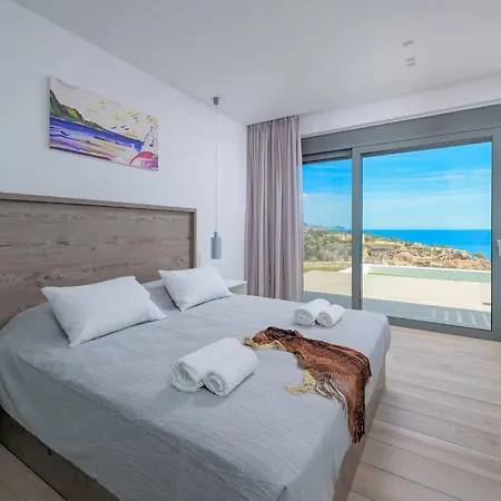 Villa Executive Rhodes Kastro Stunning Sea Views 3 Bedrooms Líndos